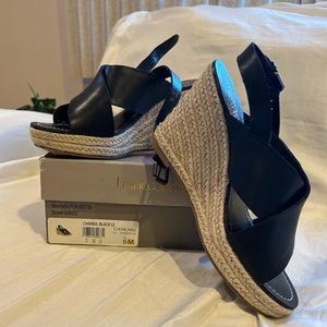 Franco Sarto wedge sandals 👡 size 6